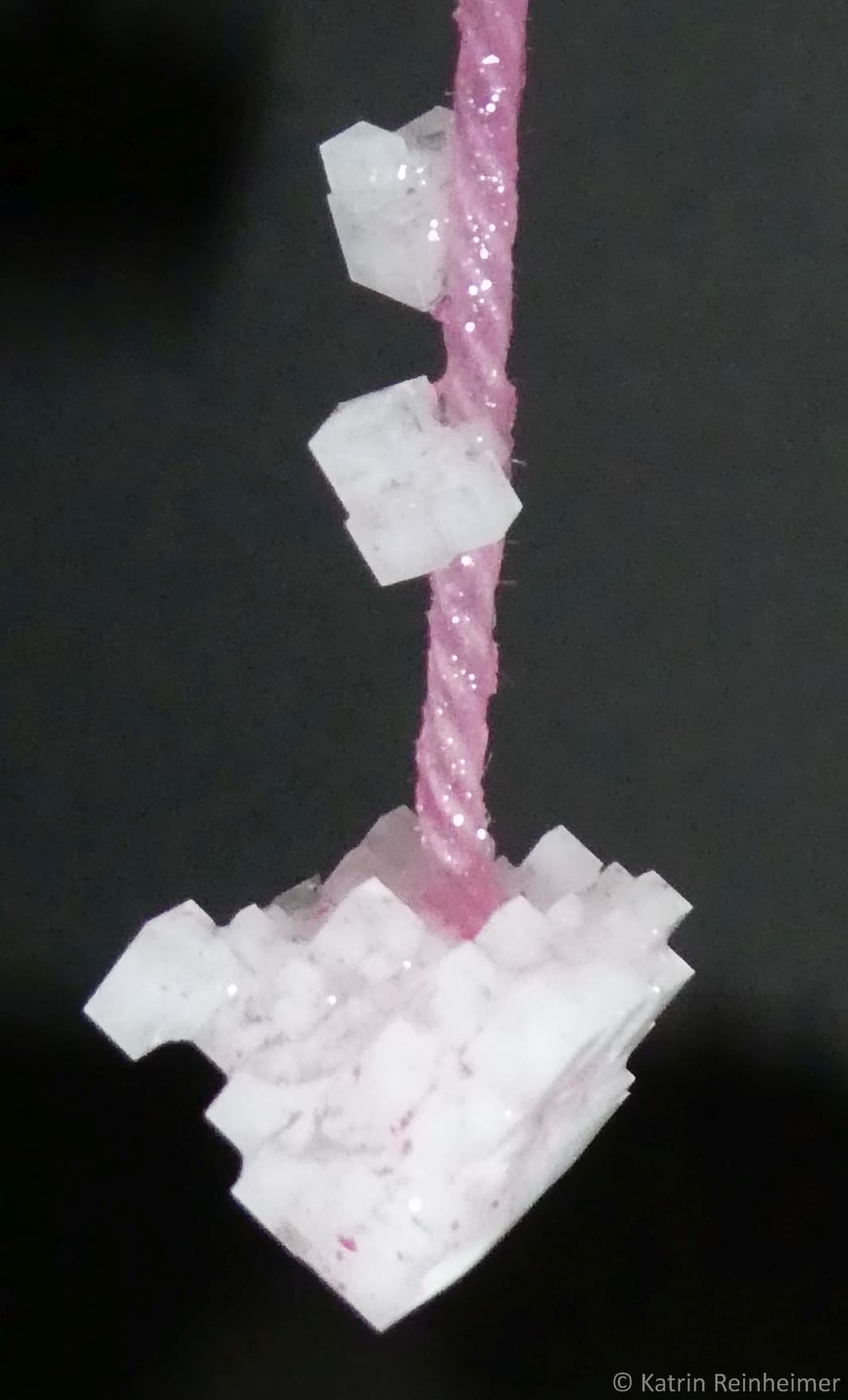 Salzkristalle züchten